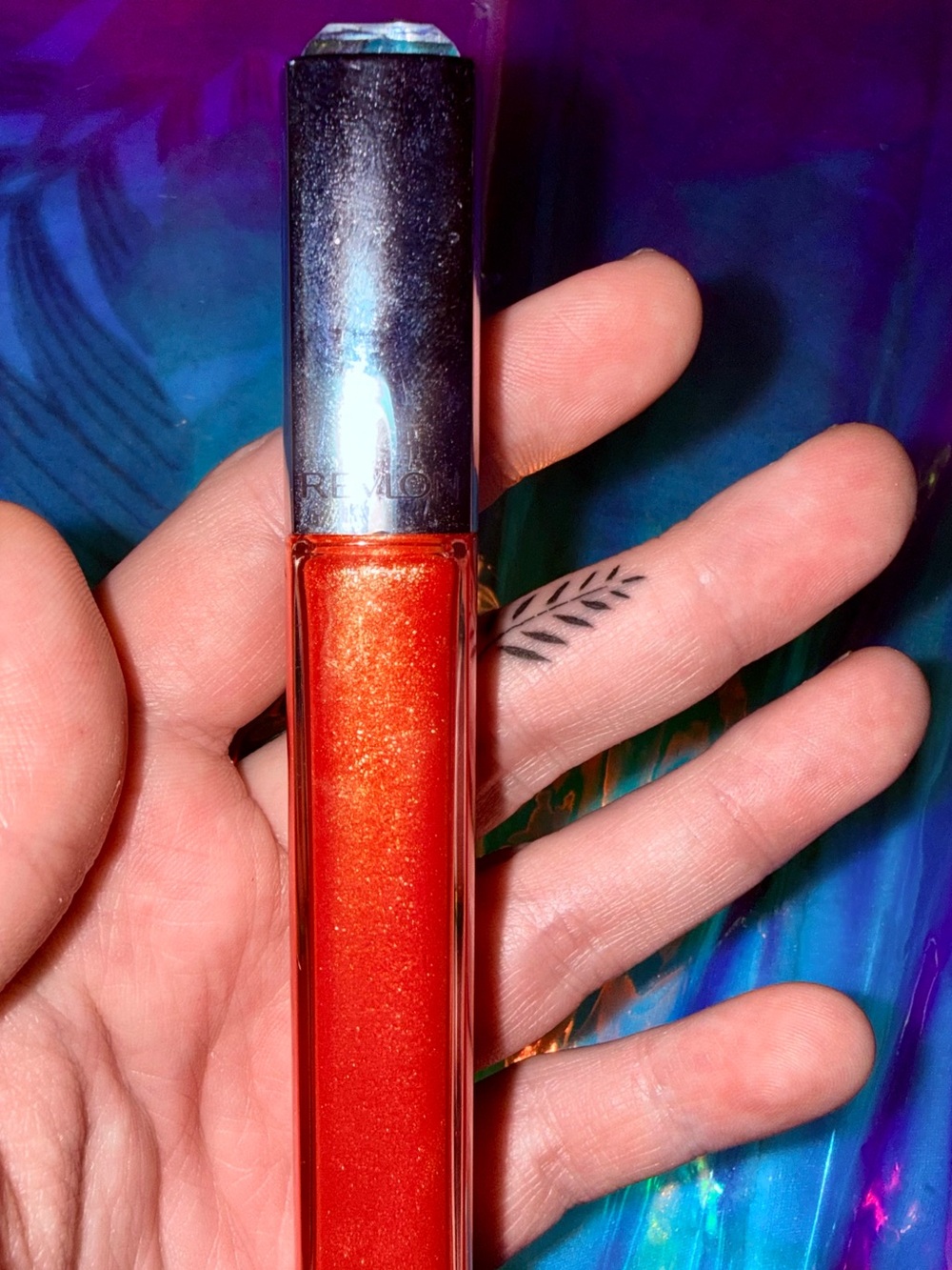 REVLON Ultra HD Orange Citrine Copper Lip Lacquer Gloss #550